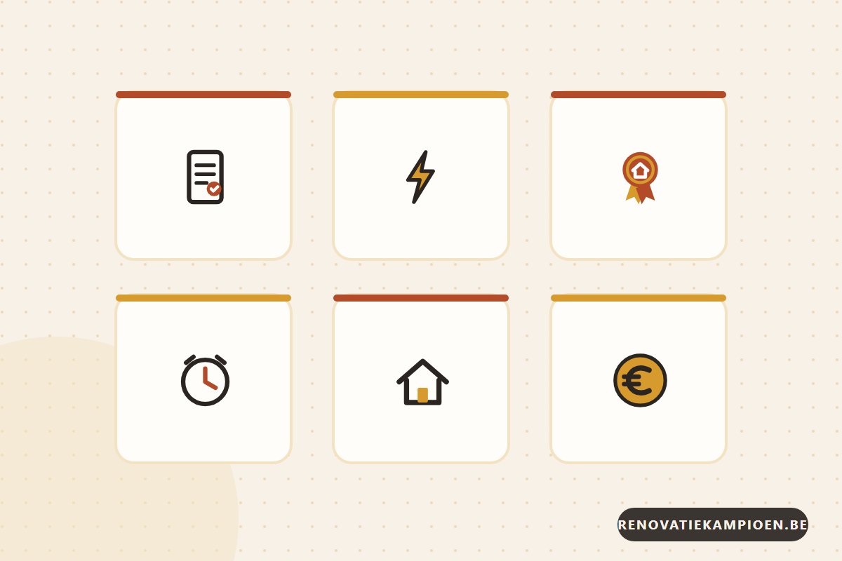 Controlepunten van een elektriciteitskeuring volgens het AREI