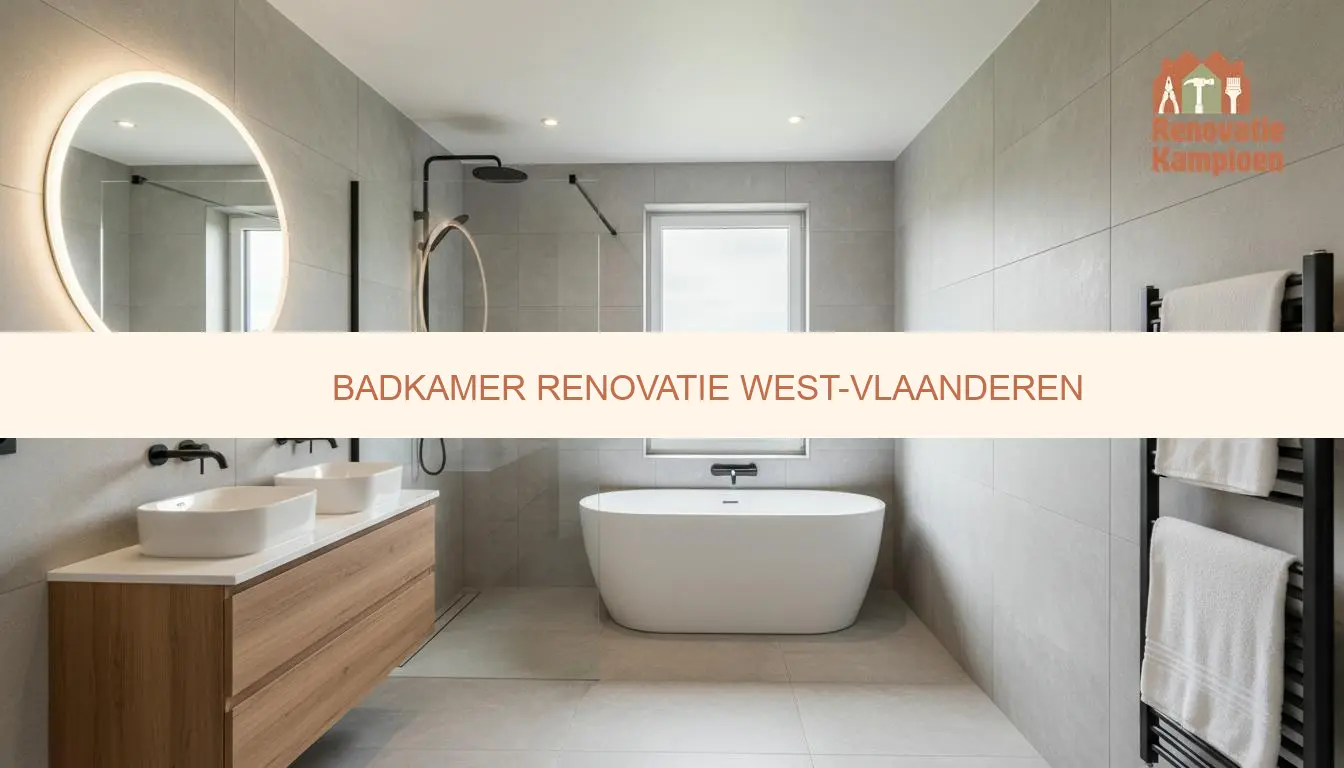 Badkamer renovatie West-Vlaanderen prijzen & tips